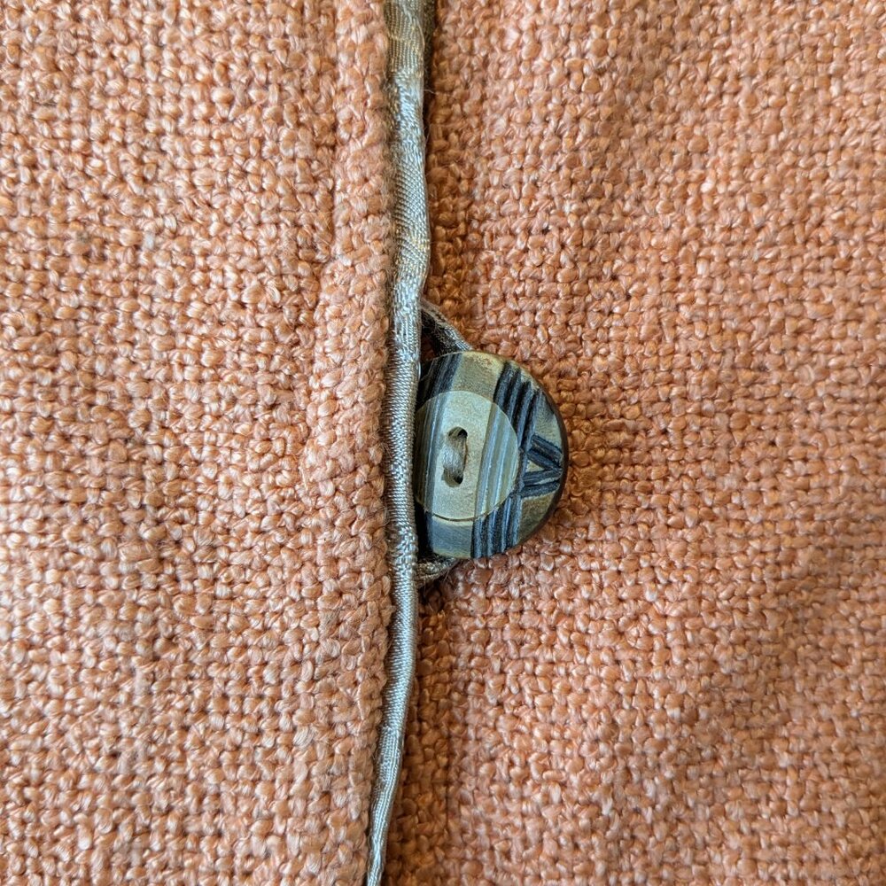 Vtg Flashback Boho Patchwork Embroider Floral Pin… - image 6